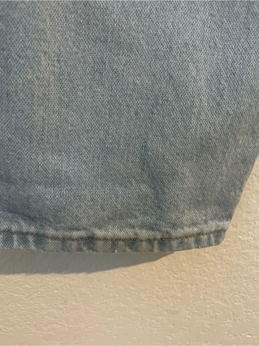 Wrangler 13MWZGH Cowboy Cut Original Fit Jeans Mens 33x34 Light Blue